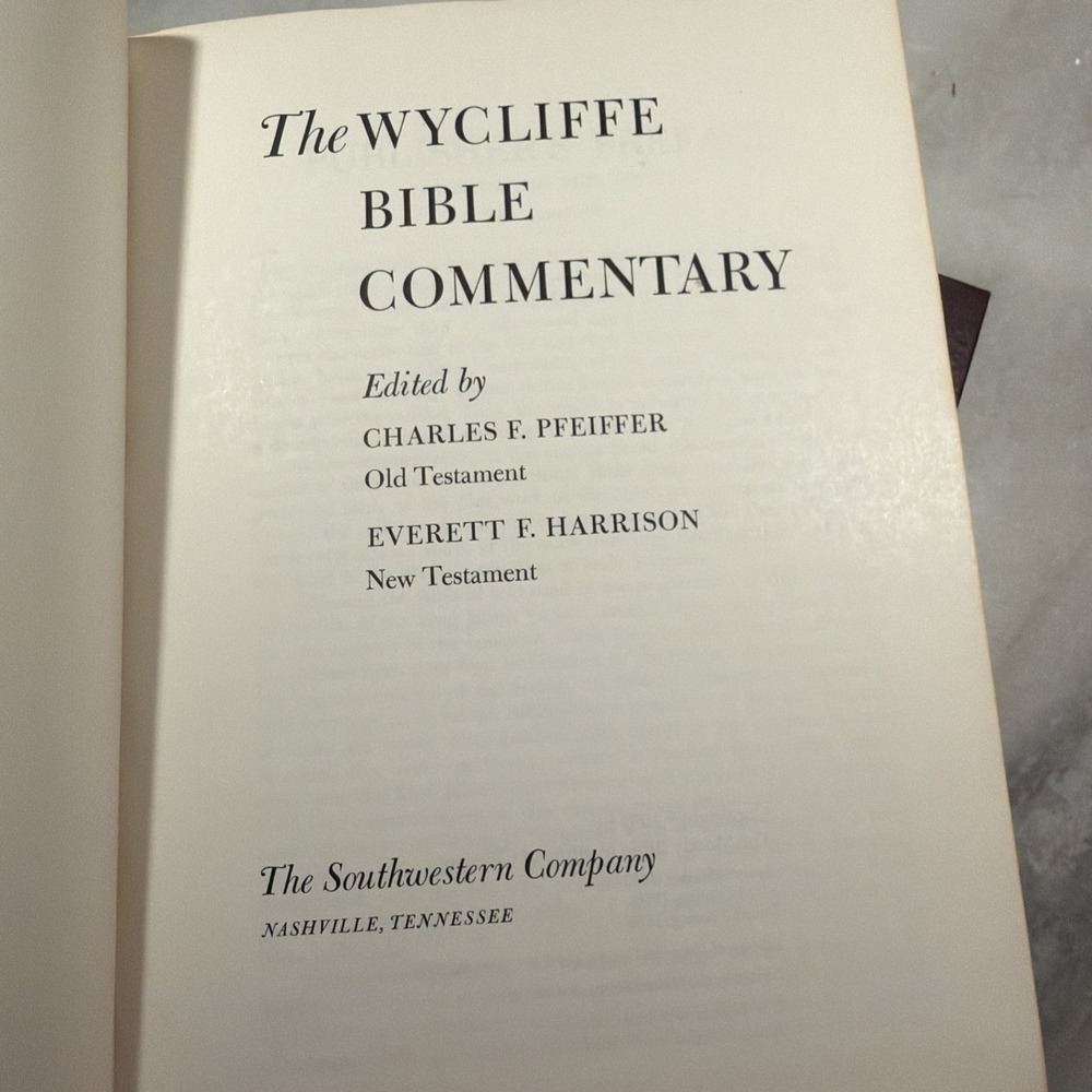 Vintage 1960's - Bible Encyclopedia/Bible Commentary Bible History - Picture 13 of 15